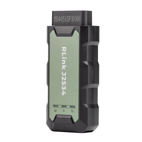 Topdon Rlink J2534 Pass-Thru VCI – OEM Diagnostics & Programming Tool for 17+ Vehicle Brands Supports D-PDU, CAN-FD, DoIP