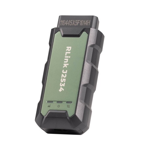 Topdon Rlink J2534 Pass-Thru VCI – OEM Diagnostics & Programming Tool for 17+ Vehicle Brands Supports D-PDU, CAN-FD, DoIP