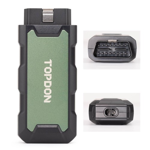 Topdon Rlink J2534 Pass-Thru VCI – OEM Diagnostics & Programming Tool for 17+ Vehicle Brands Supports D-PDU, CAN-FD, DoIP