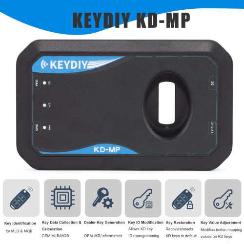 KEYDIY KD-MP Add Keys for MLB & MQB Systems Key Identification, Data Collection, and Calculation