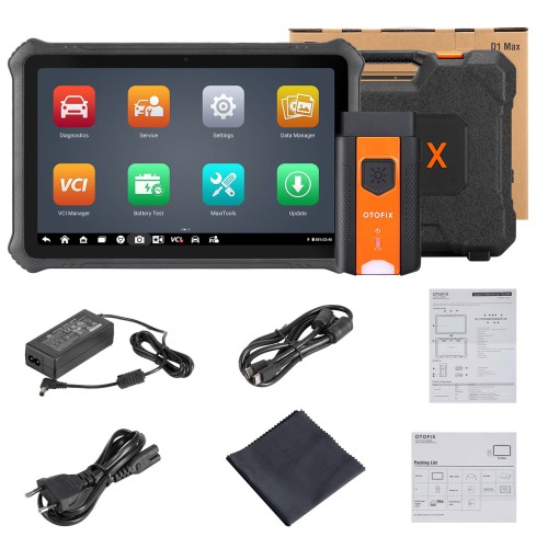 OTOFIX D1 MAX2 Professional Diagnostic Tool 40+ Service Functions Full System Diagnostics Bi-Directional Scanner ECU Coding DoIP & CAN FD