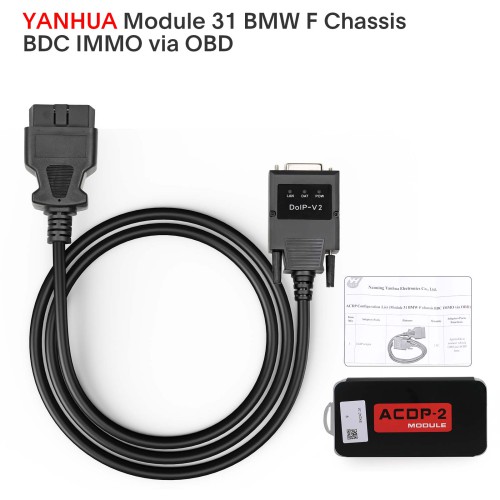 YANHUA Module 31 BMW F Chassis BDC OBD IMMO Matching BDC IMMO via OBD
