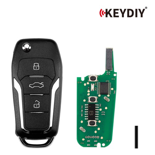 KEYDIY NB12-3 KD Universal Flip Remote Key 3 Buttons for Ford Type 5pcs/lot