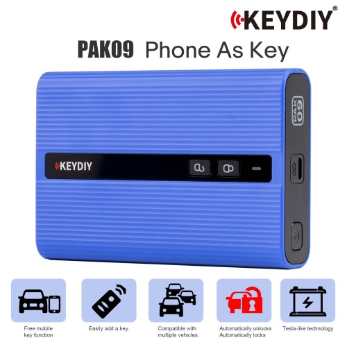 KEYDIY PAK09 Phone As Key for Key Addition