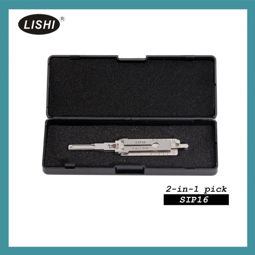 LISHI SIP16 End Milling Tool 2-in-1 Decoder and Pick for Fiat/Alfa/Maserati/Lancia