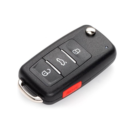 KEYDIY KD NB08-4 PCF Universal Flip Remote Key 3+1 Buttons for Volkswagen Type 5PCS