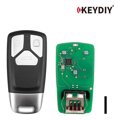 KEYDIY KD ZB26-3 Universal Smart Remote Key 3 Buttons for Audi Type 5pcs