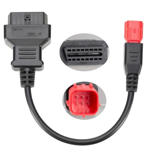 OBDSTAR M041 Cable for 2019- Ducati EURO V/ Harley Davidson/ KTM Motorcycle and Odometer Correction Function