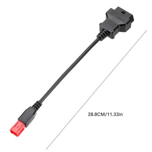 OBDSTAR M041 Cable for 2019- Ducati EURO V/ Harley Davidson/ KTM Motorcycle and Odometer Correction Function