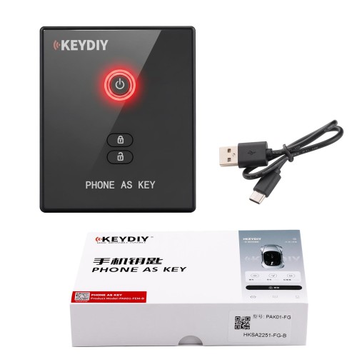 KEYDIY PAK01-FG Phone As Key for BMW FEM-series Vehicles.