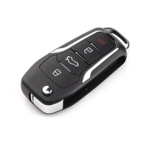 KEYDIY KD B12-4 Flip Universal Remote Key Type 3+1 Buttons for Ford Type 5PCS