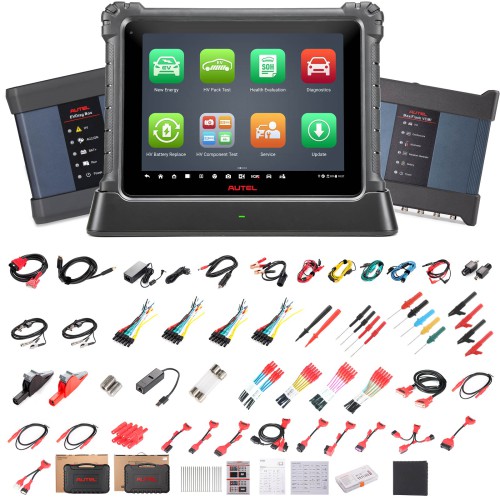 AUTEL MaxiSYS Ultra EV Advanced EV Diagnostics with MaxiFlash VCMI High-voltage System Diagnostics Battery Pack Diagnostics SOC & SOH Analysis
