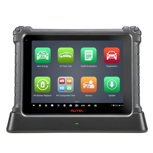 AUTEL MaxiSYS Ultra EV Advanced EV Diagnostics with MaxiFlash VCMI High-voltage System Diagnostics Battery Pack Diagnostics SOC & SOH Analysis