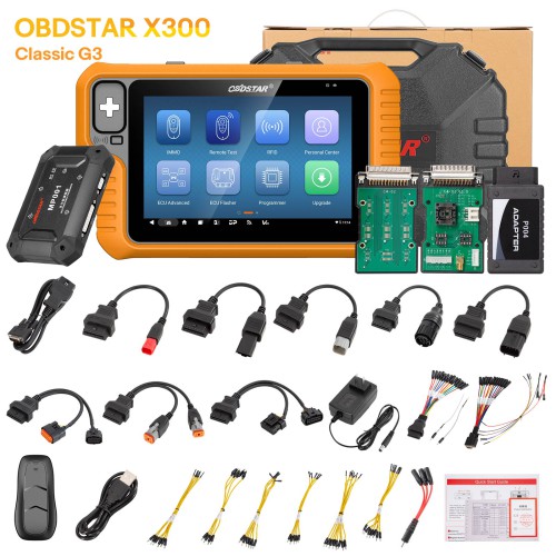 OBDSTAR X300 Classic G3 A1 A2 with Full Licenses Airbag Reset & Cluster Calibration & ECU Clone & Test Platform