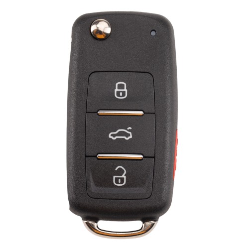 KEYDIY KD B08-4 Universal Flip Remote 3+1 Buttons for Volkswagen Type 5PCS