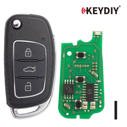 KEYDIY KD B16-3 Universal Flip Remote 3 Buttons Key for Hyundai KIA Type 5PCS