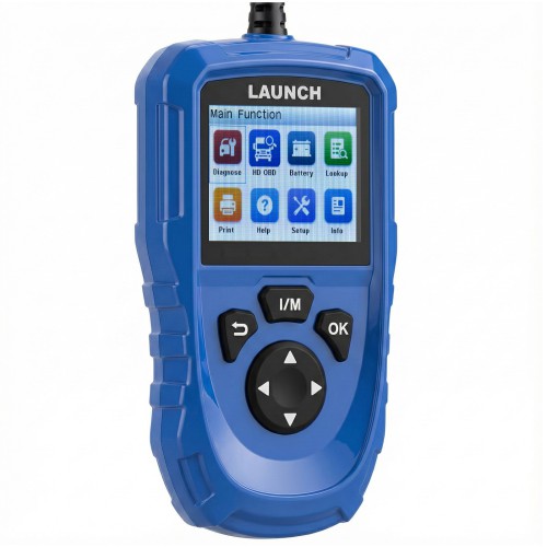 LAUNCH CR HD V2 Commercial Vehicle Standard Configuration Supports HD OBD & EOBD  Fast Fault Code Reading/Clearing, Battery Check