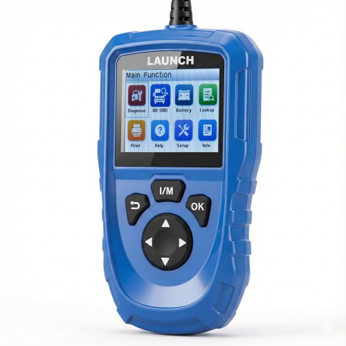 LAUNCH CR HD V2 Commercial Vehicle Standard Configuration Supports HD OBD & EOBD  Fast Fault Code Reading/Clearing, Battery Check