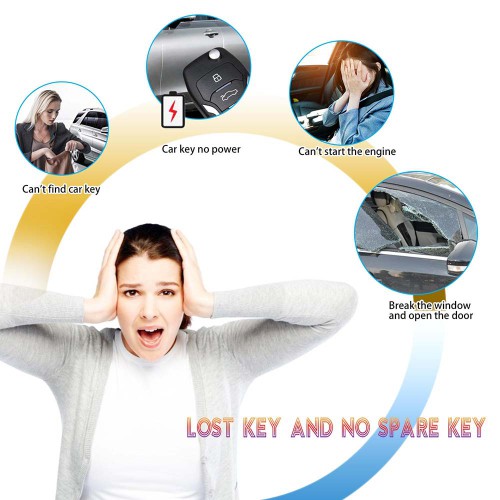 XHORSE XEFO01EN Super Remote Key Ford Style Flip 4 Buttons Built-in Super Chip English Version