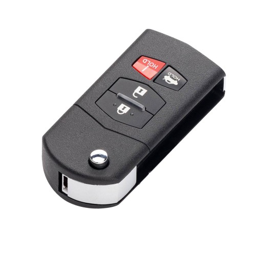 KEYDIY KD B14-4 Universal Flip Remote Key 3+1 Buttons for Mazda Type 5PCS