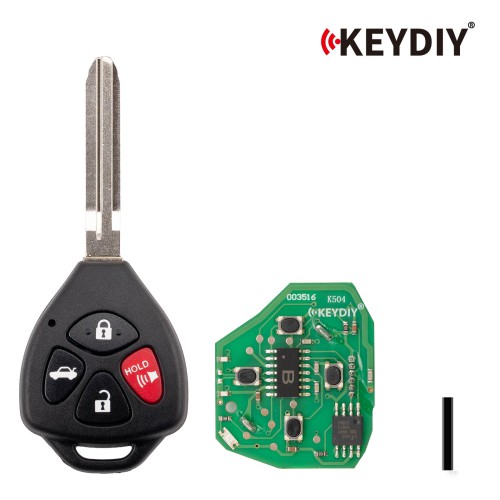 KEYDIY KD B05-4 Universal Remote Key 3+1 Buttons for Toyota Type 5PCS