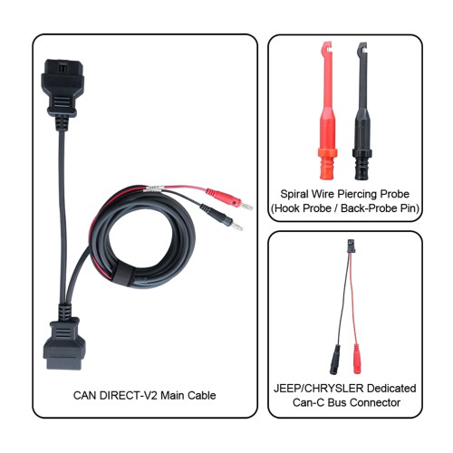 OBDSTAR C1022 CAN DIRECT-V2 for Bypassing the Gateway Modules Support Proximity Key Programming, Cluster Calibration, Automotive Repair