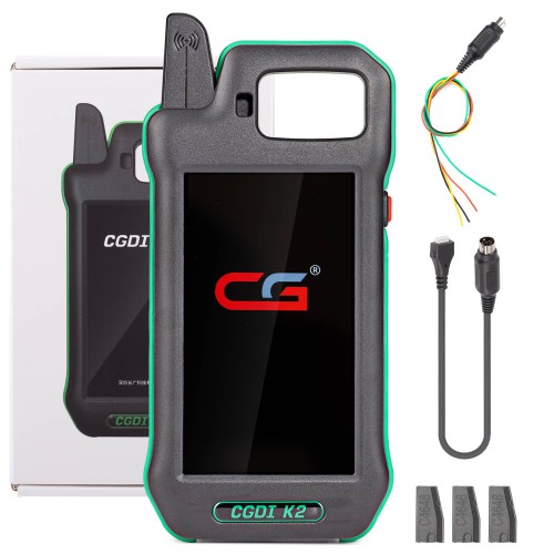 CGDI K2 Remote Key Programmer With 3 Pieces of CGDI C4648 Super Chips Professional Multi-functional Smart Locksmith Key Tool Remote Generator