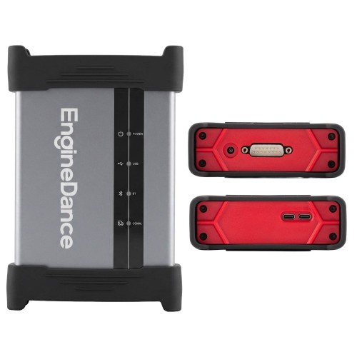 EngineDance X5 2-in-1 Full Configuration Support ECU Programming &Truck Diagnostics  2 years warranty Free send T-shirt