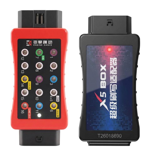 EngineDance X5 2-in-1 Full Configuration Support ECU Programming &Truck Diagnostics  2 years warranty Free send T-shirt