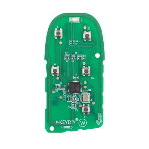 KEYDIY KD NB21-4 Universal Flip Remote Key 3+1 Buttons Knife Type 5PCS