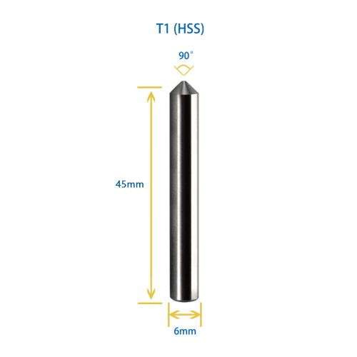 GODIAG T1 90° Tracer φ6x90°x48L-0.7 For SILCA MATRIX PRO, MATRIX EVO, MATRIX SLX, MATRIX SX, MATRIX S