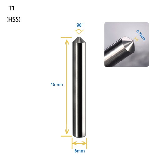 GODIAG T1 90° Tracer φ6x90°x48L-0.7 For SILCA MATRIX PRO, MATRIX EVO, MATRIX SLX, MATRIX SX, MATRIX S