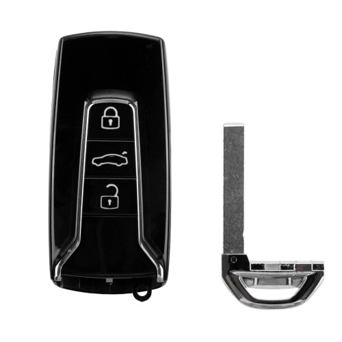 OEM Key Shell for New Volkswagen Touareg Smart Key, No Logo, Shell Only