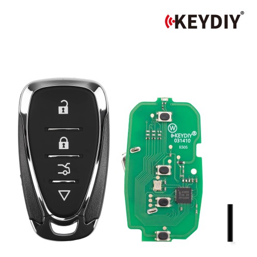 KEYDIY KD ZB32-4 Universal Smart Remote Key 4 Buttons for Chevrolet Type 5PCS