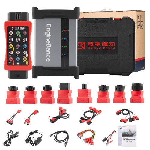 EngineDance X5 Diag Truck Diagnostics Diagnostic Specialist for Light Trucks, Heavy Trucks, Buses, Agricultural Machinery Free send T-shirt