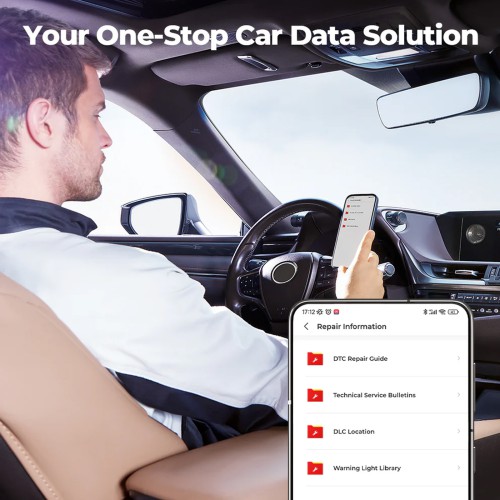 TOPDON TopScan Lite Supports 10 OBD2 Testing Modes, 8 Service Functions, 1 Year of Free Update & Warranty
