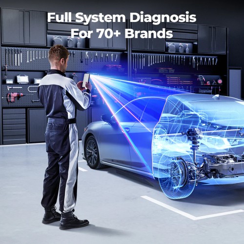 TOPDON TopScan Master Supports 10 OBD2 Testing Modes, 30 Service FunctionsDoIP 1 Year of Free Update & Warranty