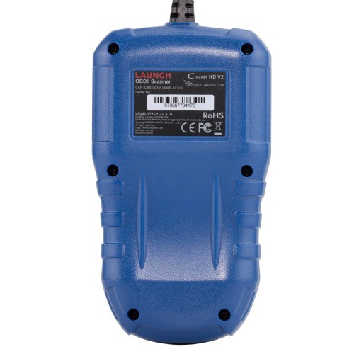 LAUNCH CR HD V2 Commercial Vehicle Standard Configuration Supports HD OBD & EOBD  Fast Fault Code Reading/Clearing, Battery Check