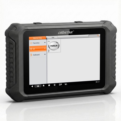 OBDSTAR MarineMaster A: Jet ski + B:Outboard Read/Clear Code, Data Flow, Freeze Frames, Action Test