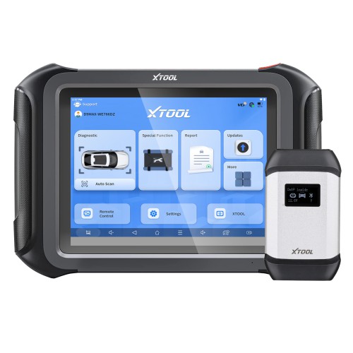 Xtool D9 MAX Diagnostic Scanner ECU Coding J2534 ECU Programming Tool Supports 45+ Service Functions Topology ADAS 3 Years Free Update