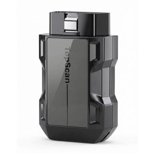 TopScan Moto Full-System Diagnostics with Auto VIN, Active Test, One-Click Scanning and Clearing Fault Codes