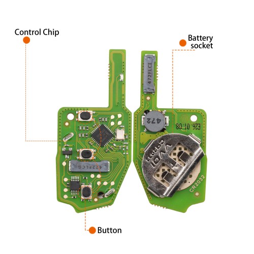 XHORSE XSDM04EN MQB Smart Key