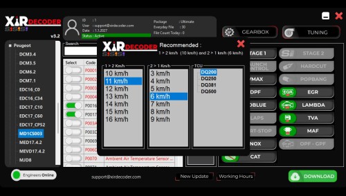 XirDecoder DTC - Chip Tuning - All Solutions Software Standard Version