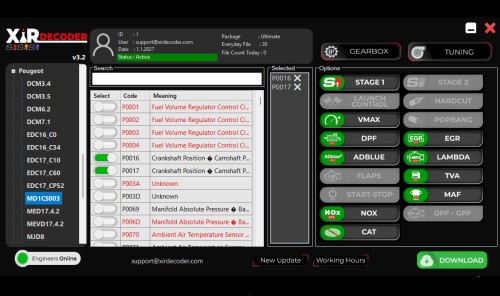XirDecoder DTC - Chip Tuning - All Solutions Software Standard Version