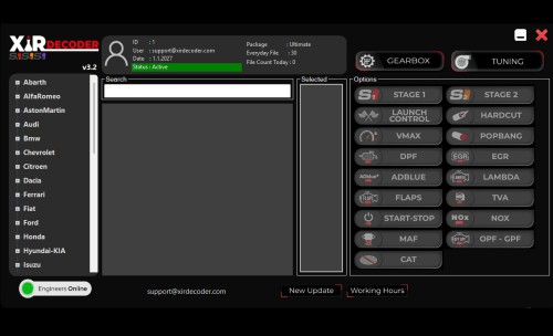 XirDecoder DTC - Chip Tuning - All Solutions Software Basic Version