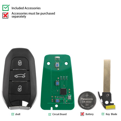 KEYDIY KD ZB66 Universal Smart Remote Key 3 Buttons