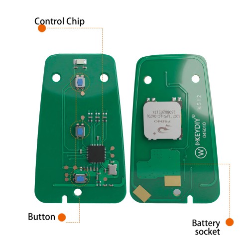 KEYDIY KD ZB66 Universal Smart Remote Key 3 Buttons