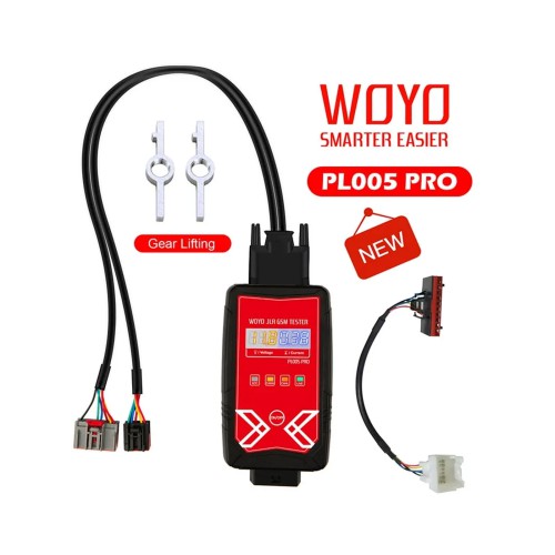 WOYO PL005 PRO Apply Land Rover Jaguar Gear Shift Module GSM Tester/Rotary Gear Selector Bench Test/ Knob Gear Selection Dial Tester/Fault Codes