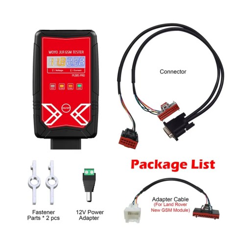 WOYO PL005 PRO Apply Land Rover Jaguar Gear Shift Module GSM Tester/Rotary Gear Selector Bench Test/ Knob Gear Selection Dial Tester/Fault Codes