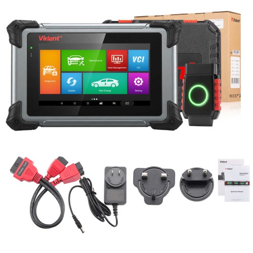 VIDENT iSmart800Pro BT Bluetooth Version Automotive Scan Tool, OBD2 Scanner, Supports Full System Diagnostics, Bi-Directional Test, 40+ Reset Services